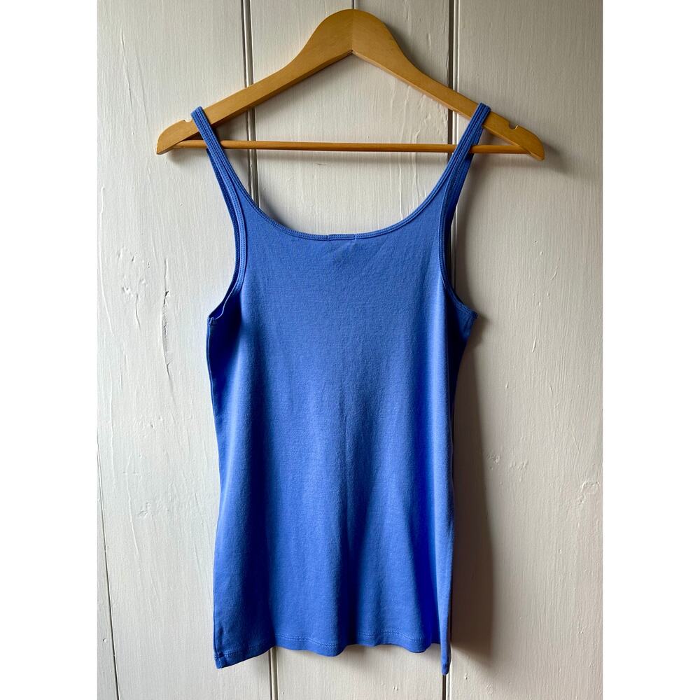 New J Crew tank top size large blue - Picture 3 of 8